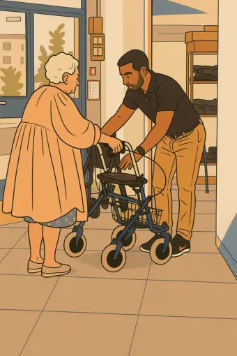 Déambulateur à 3 roues ou déambulateur à 4 roues ?, Saint-Denis, Médic À Lit