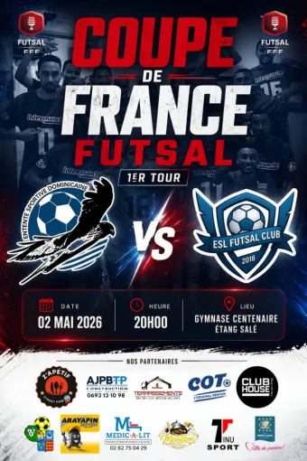 ⚽ Médic à Lit soutient les athlètes de l’ESL Futsal Club , Saint-Denis, Médic À Lit