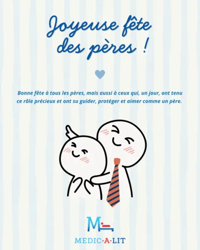 Bonne fête des pères !, Saint-Denis, Médic À Lit