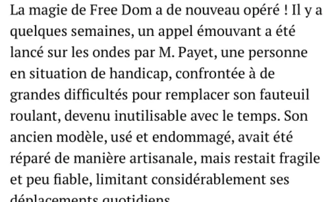 🎙️ On parle de nous sur Radio Freedom : quand la solidarité réunionnaise change des vies 💙, Saint-Denis, Médic À Lit